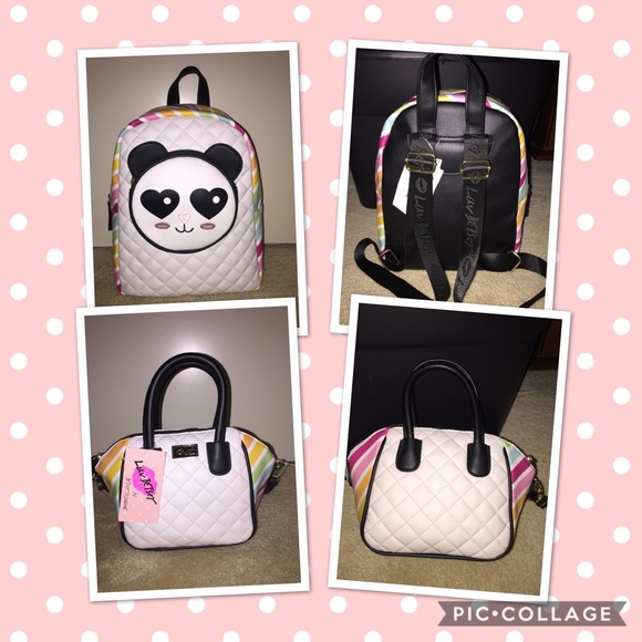 SALE‼️ Betsey Johnson backpack and satchel